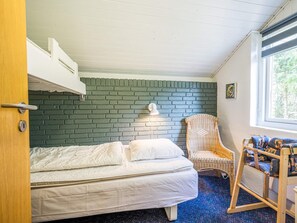 3 bedrooms, individually furnished, bed sheets