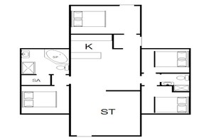 Ferienhaus | Grundriss