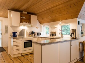 House | Private kitchen | Highchair - 7 Person Holiday Home in Norre Nebel (Norre Nebel)