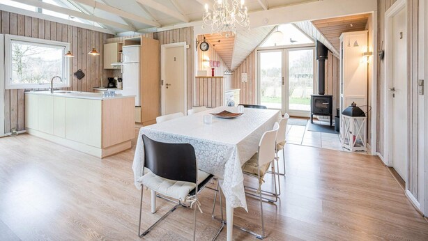 House | Private kitchen - 5 Person Holiday Home in Hemmet (Hemmet)