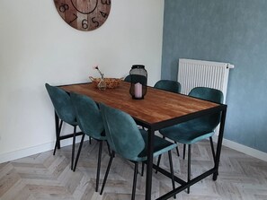 Dining - Modern Chalet With Fireplace, Near De Veluwe (Hoenderloo)