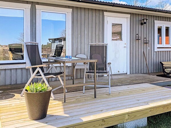 Balcony - 5 Person Holiday Home in Lettorp (Löttorp)