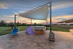 Terrace/patio - Rustic Farmhouse in Lazio (Castiglione in Teverina)