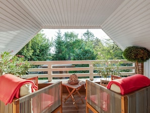 Balcony - Enticing Holiday Home in Oldenburg with Garden near Sea (Oldenburg in Holstein)