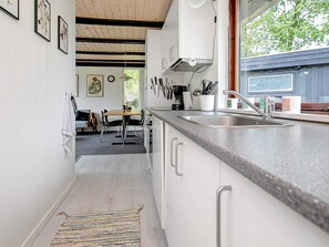 House | Private kitchen | Highchair - 6 Person Holiday Home in Vaeggerlose (Vaeggerlose)
