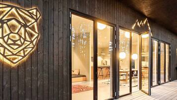 Hus | Udsigt fra overnatningsstedet