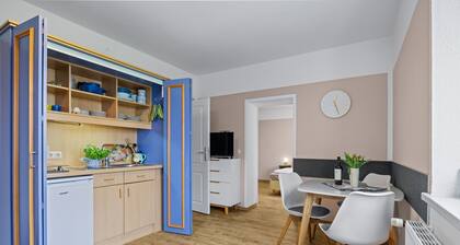 Nr. 2 Fewo Landhaus EG - Ferienhof am Leuchtturm mit Meerblick OFC 04