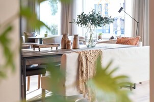 Sala de estar en el lobby