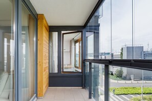 Leilighet, 1 soverom, balkong | Balkong