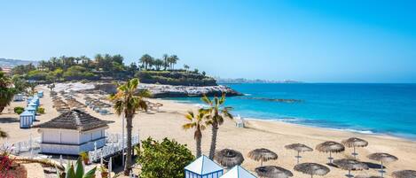 Accommodatie ligt op het strand