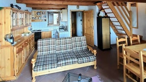Appartement Panoramique, 1 chambre | Coin séjour