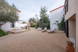 Terrace/patio - House for 6 - Garden - 950m from beach (Jard-sur-Mer)