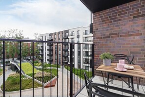 Appartement, 1 chambre, balcon | Balcon