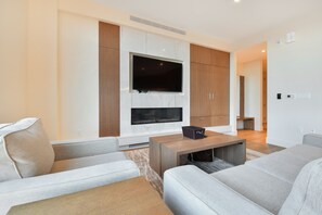 Appart'hôtel, 2 chambres | Coin séjour