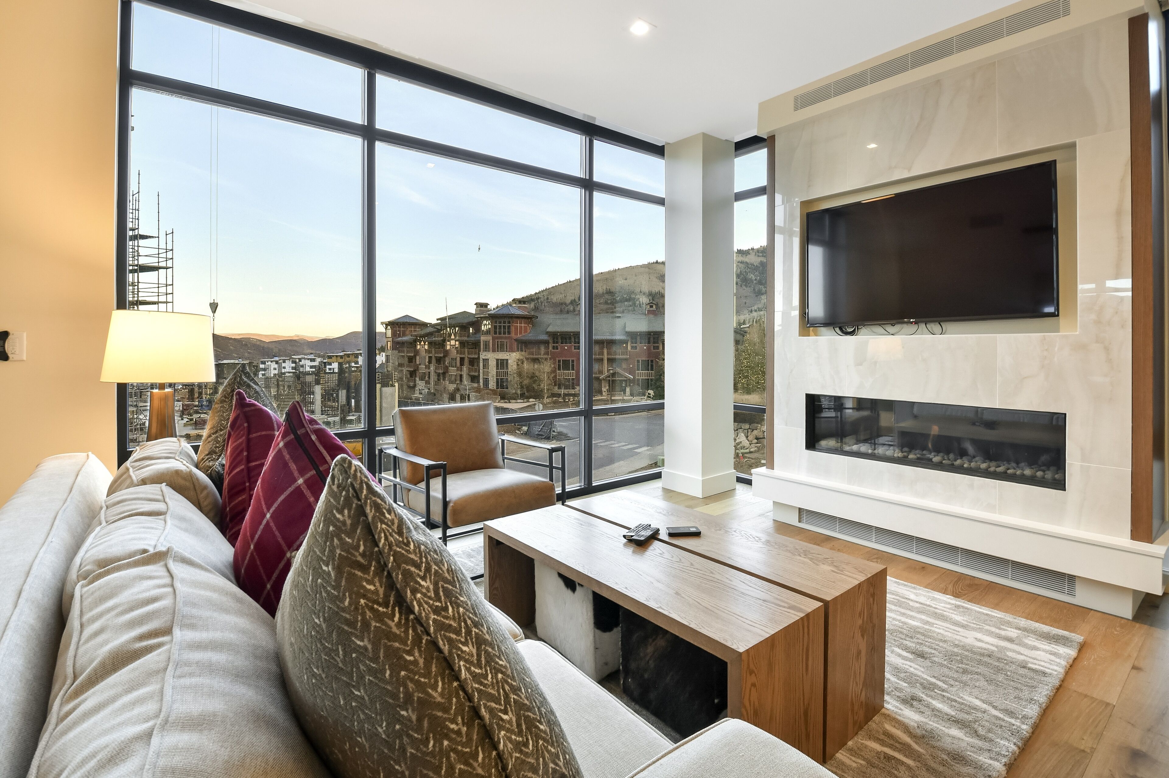 Condo, 1 phòng ngủ | Khu phòng khách