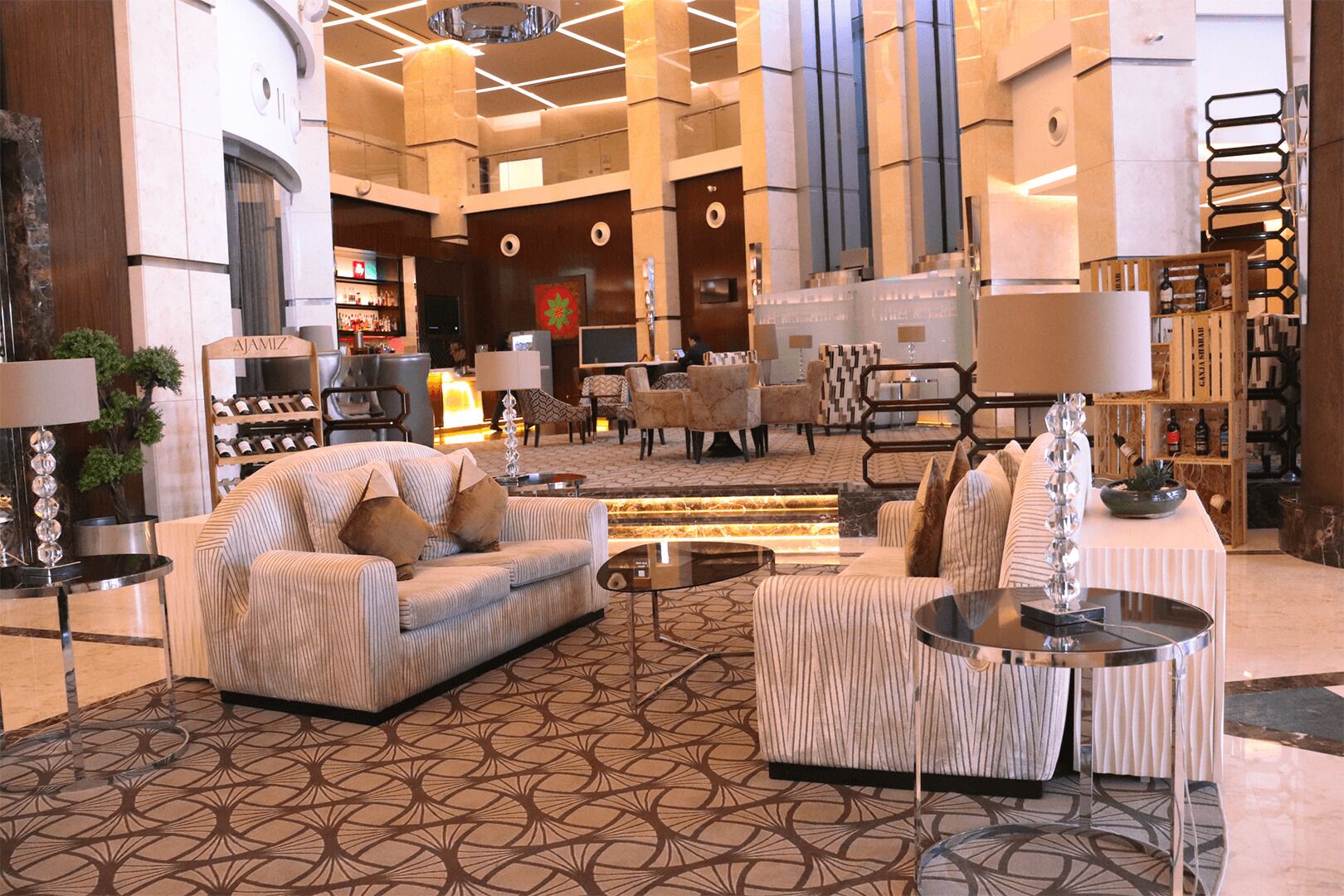 poolside views, open daily