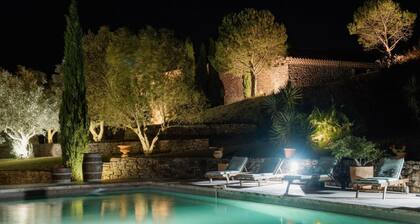 Luxury villa on 650 acres with pool