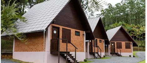 Luxury Cabin, 1 Bedroom, Garden View | View from room