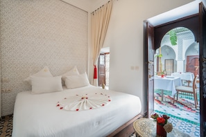 Standard Double Room | Free WiFi, bed sheets - Riad Les Terrasses de Jemaa Elfna & Spa (Marrakech)