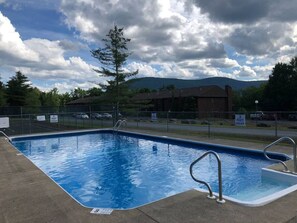 Pool - Catskill Mt Oasis: sunset terraces fireplaces pool (East Jewett)