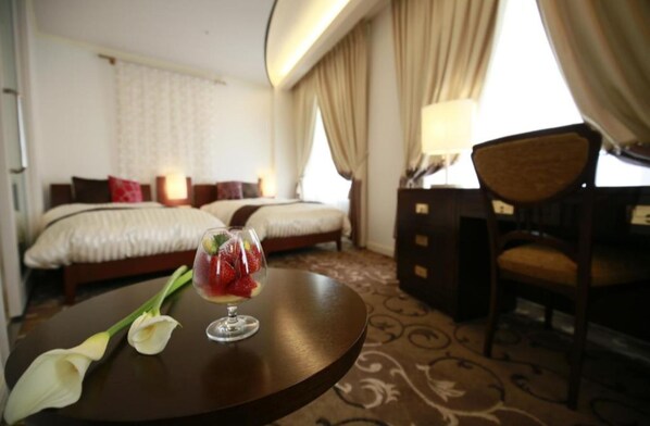 1 makuuhuone, työpöytä, silitysrauta/-lauta, ilmainen Wi-Fi