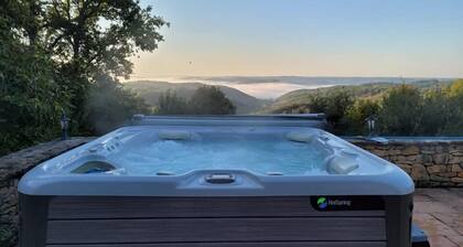 Luxury secluded chateau with pool and hot tub