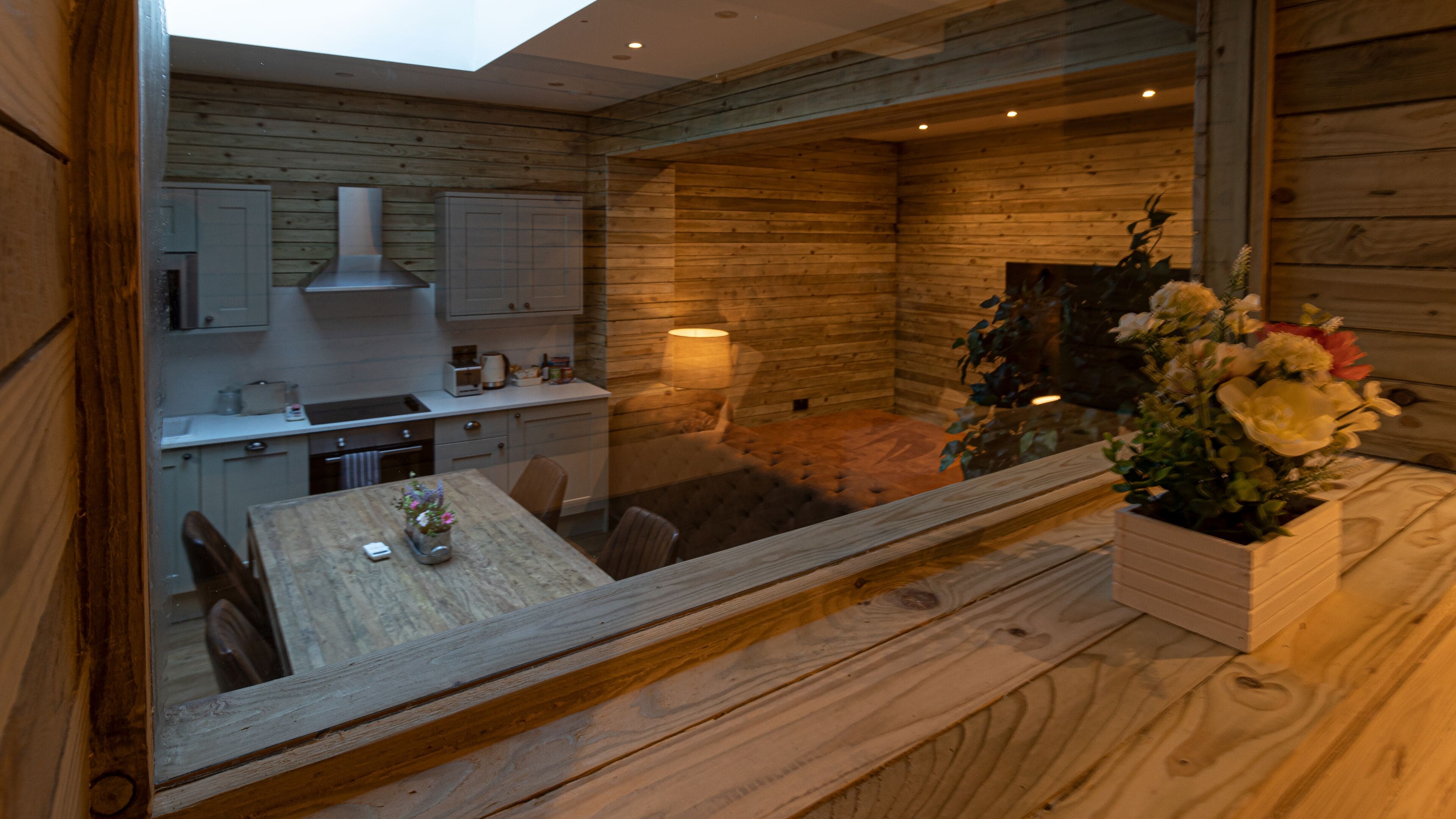 the tree house | living area | 32-inch smart tv with digital channels, tv