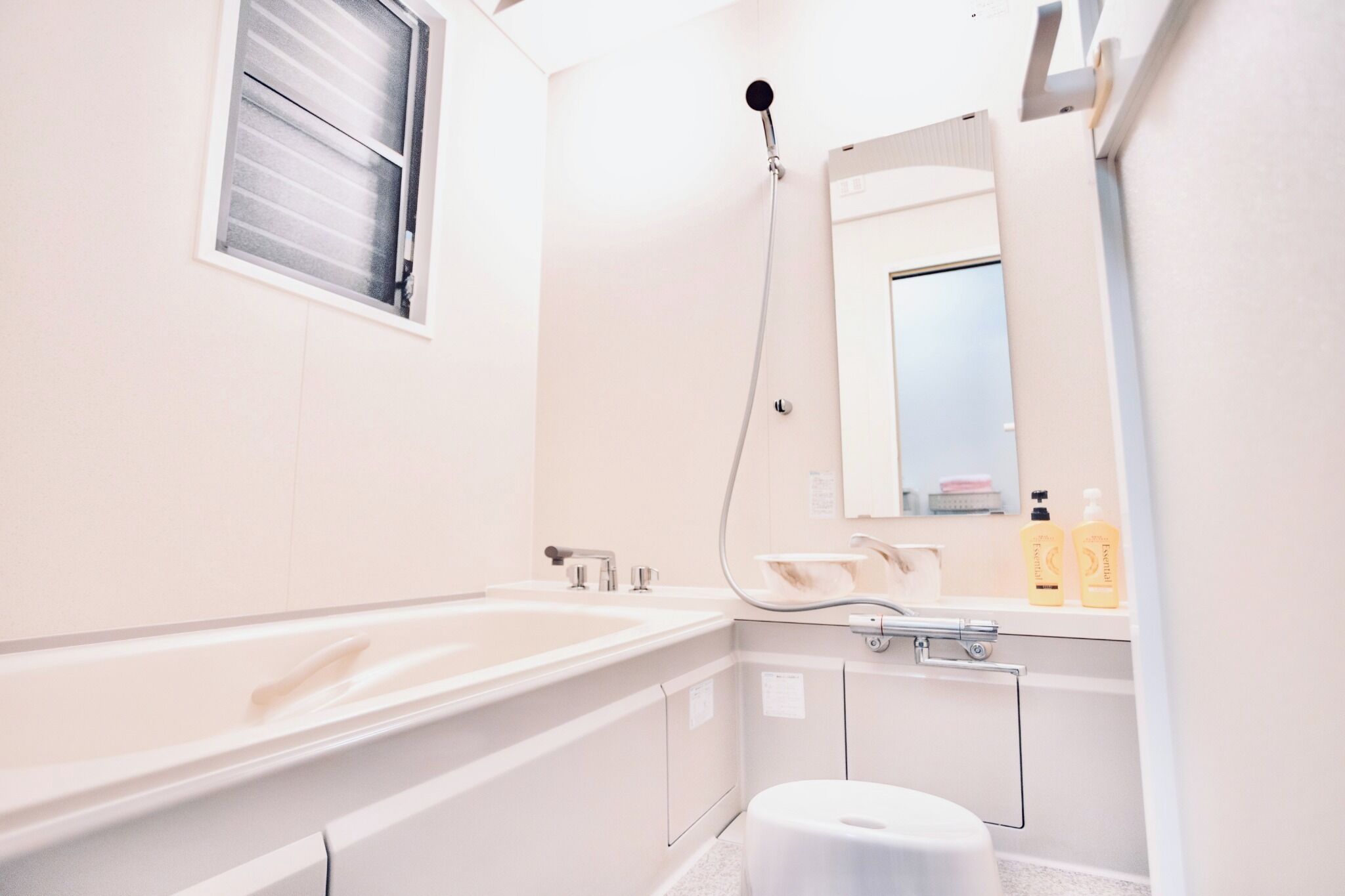 Hårtørrer, håndklæder