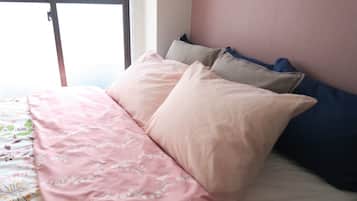 1 bedroom, iron/ironing board, free WiFi, bed sheets