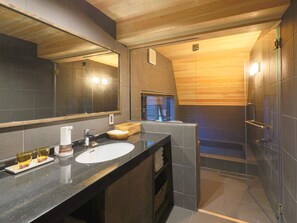 Hair dryer, towels - Atrium ceiling type with natural hot spring free  / Azumino Nagano (Azumino)
