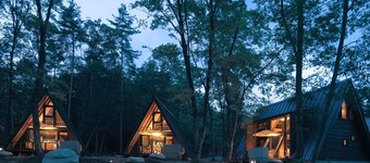 2nd floor suspension bridge type with natural hot  / Azumino Nagano