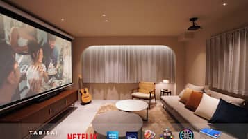 TV, video game console, Netflix, streaming services