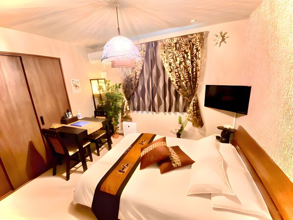 1 bedroom, desk, iron/ironing board, free WiFi