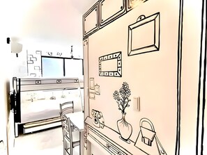 1 bedroom, desk, iron/ironing board, free WiFi