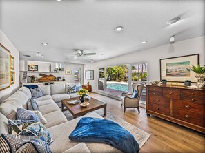 TV - Ultimate Beach House | Waterfront + Heated Pool (St. Pete Beach)