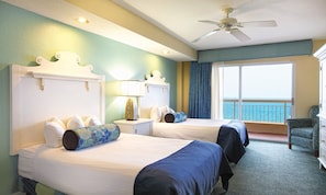 2 bedrooms, in-room safe, iron/ironing board, WiFi