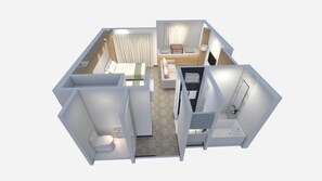 Floor plan - Sunny Fully equipped with Wifi Spacious family r / Toshima-ku Tokyo (Toshima-ku)