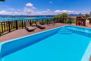 Pool - With private pool Fully equipped with BBQ equipment A villa with a panoramic view of Kouri Ohashi  / Kunigami-gun Okinawa (Kunigami-gun)