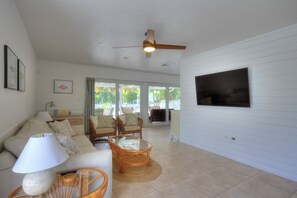 Smart TV, books, music library