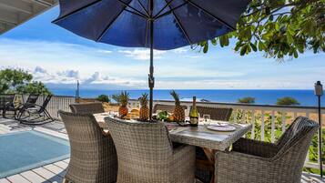 Opções para refeição ao ar livre