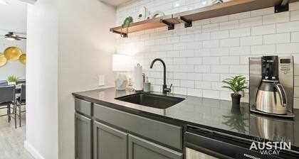 Walk to Restaurants or Cook in Subway Tile Kitchen