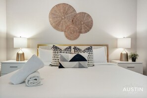 2 bedrooms, desk, iron/ironing board, free WiFi