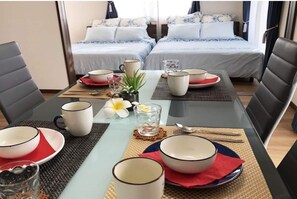 1 غرفة نوم ومكتب ومكواة/لوح كي وواي فاي مجانًا