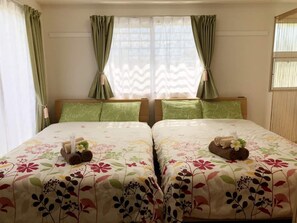 1 slaapkamer, een bureau, gratis wifi, beddengoed