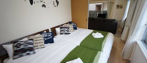 1 Schlafzimmer, kostenloses WLAN, Bettwäsche