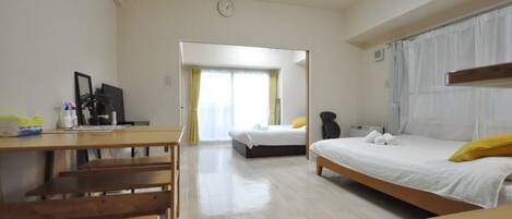 1 bedroom, iron/ironing board, free WiFi, bed sheets