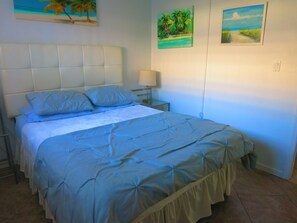 2 bedrooms, desk, iron/ironing board, free WiFi