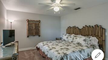 3 bedrooms, iron/ironing board, travel cot, WiFi