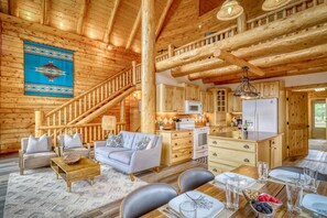 Unclassified image, 2 of 50, button - Mountain Spruce Retreat: Pet-Friendly Cabin w/ View, Deck, Pool Table, Fireplace, and Pagosa Peak (Pagosa Springs)