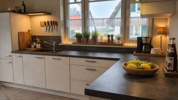 KĂŒhlschrank, Mikrowelle, Ofen, GeschirrspĂŒler